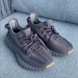 Authentic Yeezy Adidas Dark Brown Knit Sneakers